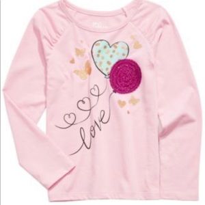 Brand: Epic Threads. Long sleeve pink shirt. Size 3T.